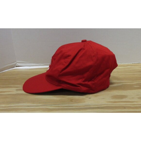 VINTAGE Cincinnati Reds Hat Cap Snapback Red Baseball MLB Twins Enterprise - Picture 5 of 10